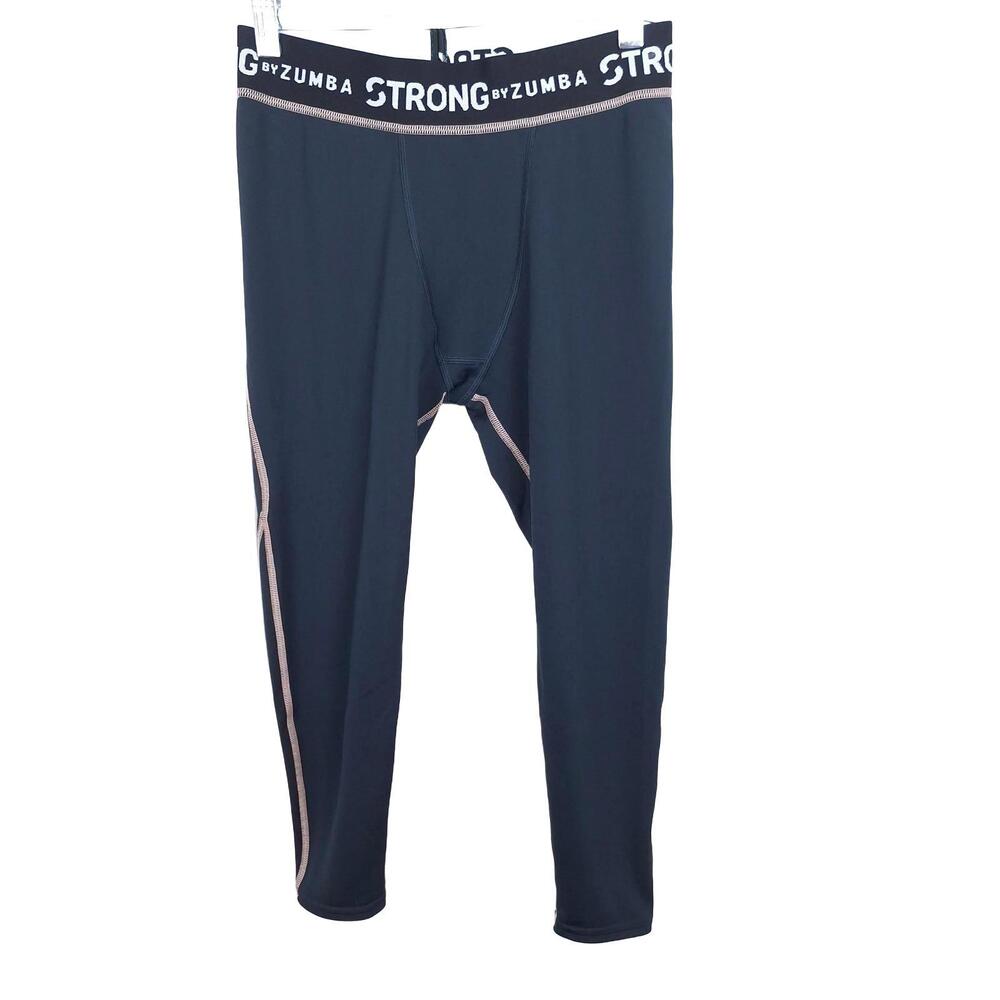 STRONG Nation® by Zumba Pants Women's (M) Black Workout Leggings Pre-Owned‎